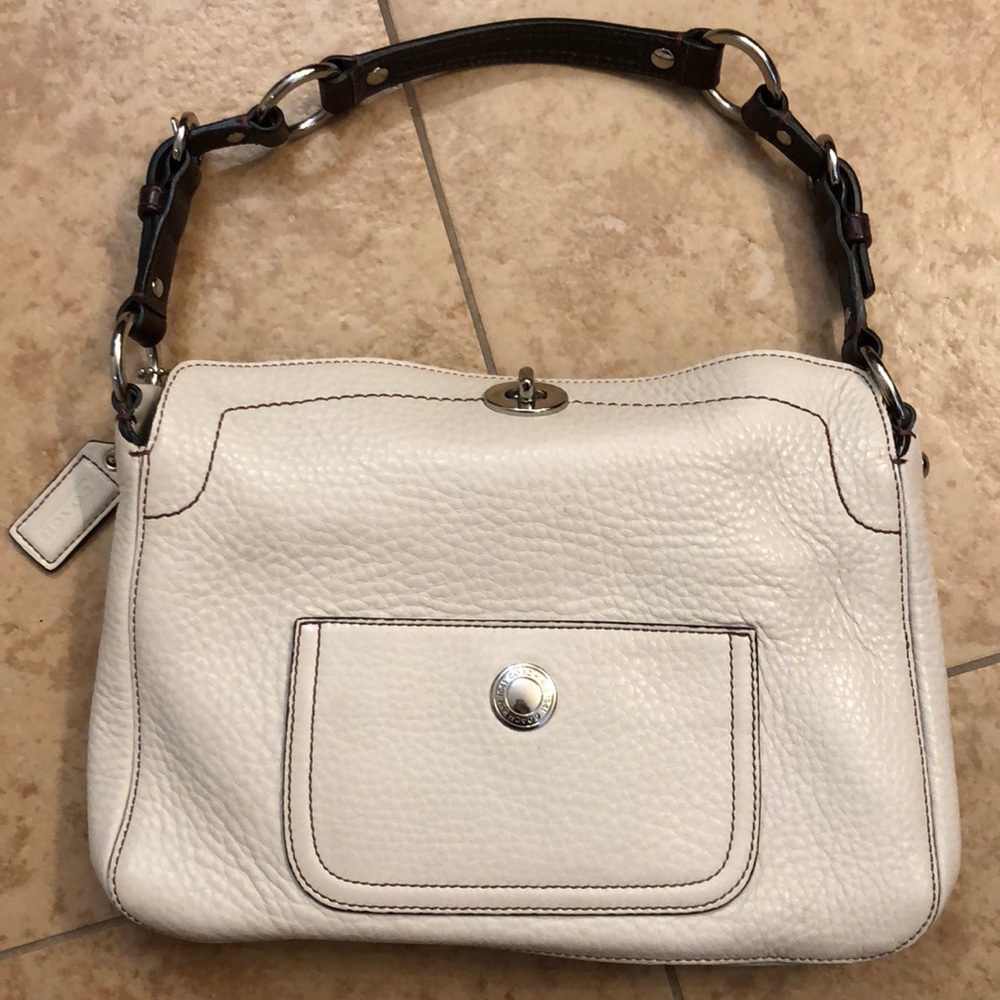 Coach purse and matching change purse